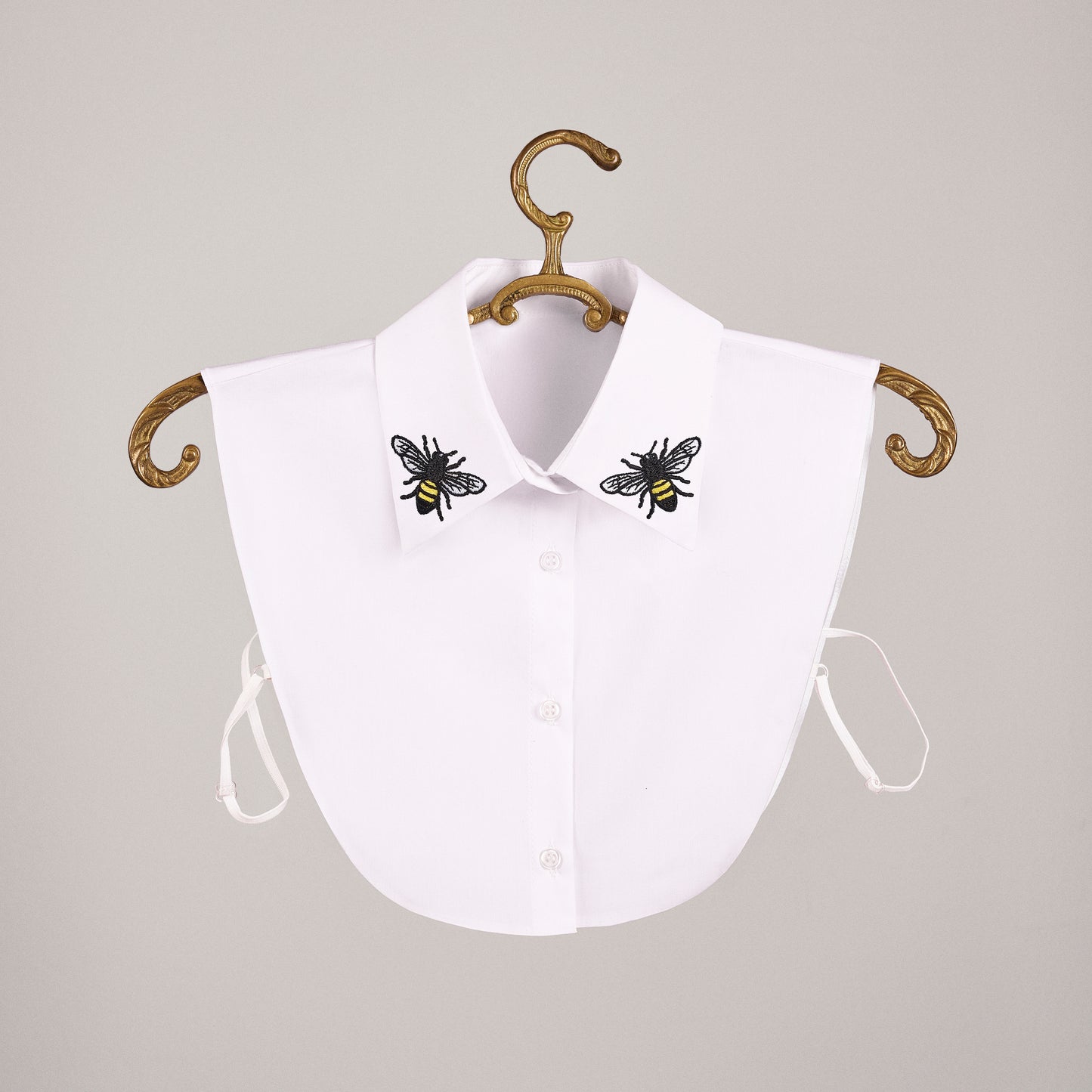 Bumble Bee Embroidered Detachable Collar